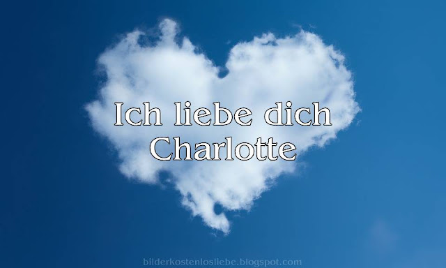 Bild von ich liebe dich für Charlotte