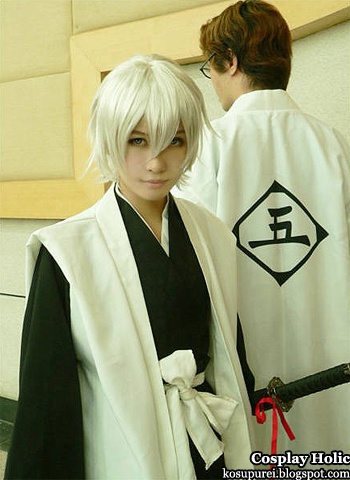 bleach cosplay - ichimaru gin and aizen sousuke