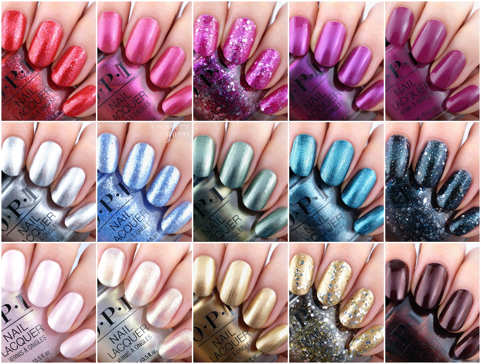 5. OPI Color Paints Blendable Nail Lacquer Swatches - wide 8