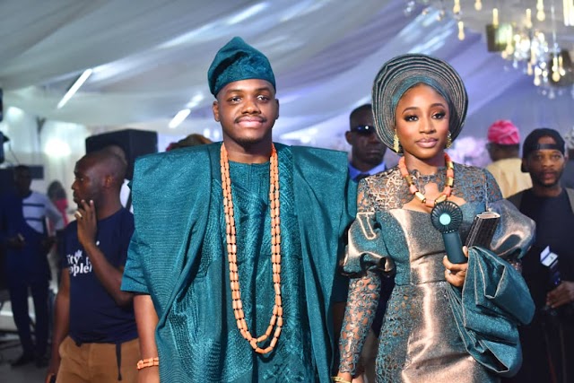 Otunba Yemi Lawal's Daughter, Olayemi Weds Lanre Awe