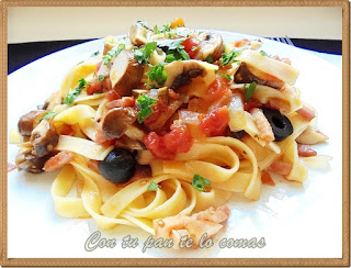 Tagliatelle alla boscaiola