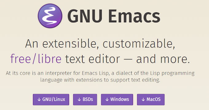 Emacs, un editor de texto que merece la pena instalarlo