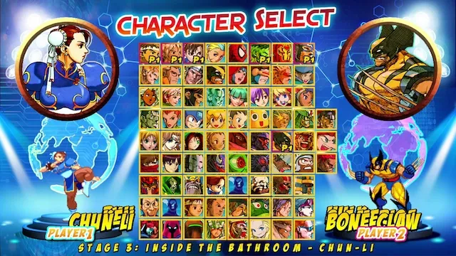 Marvel VS Capcom All Generation Mugen Download