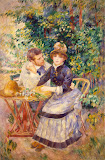 In the Garden by Pierre-Auguste Renoir - Genre Paintings from Hermitage Museum