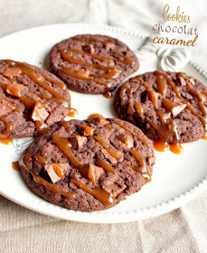 cookies chocolat caramel