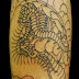 Japanese TATTOO Horimitsu Style Snake