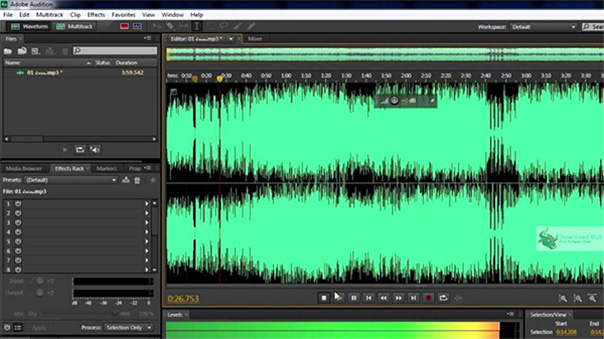 Adobe Audition - Ghi âm và chỉnh sửa âm thanh chuyên nghiệp a2