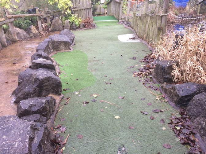 Conservation Golf course at Chester Zoo. Photo by John Mittler, January 2018