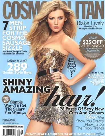 Blake Lively Cosmopolitan Australia February 2011 Pictures