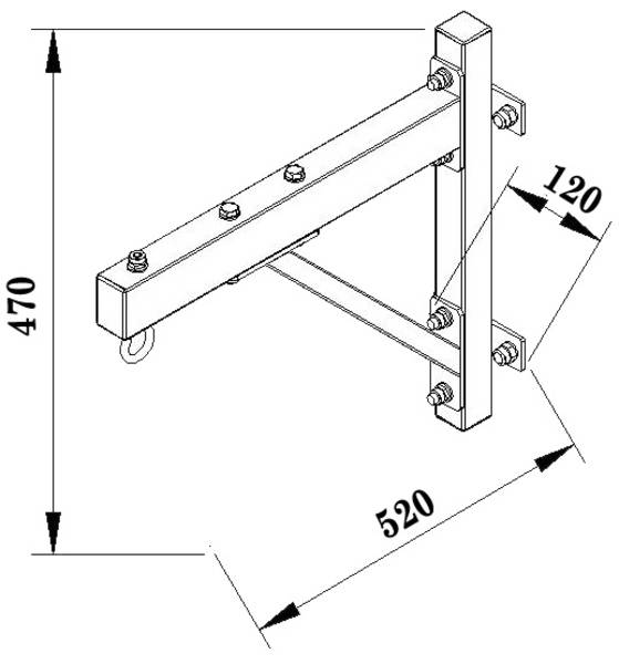 Boxing Bag Wall Mount4