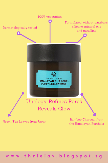 The Body Shop Himalayan Charcoal Purifying Glow Mask | THELEIAV