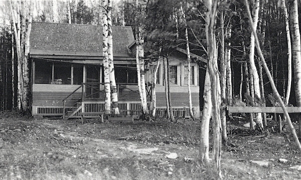 Photo of the Camp on Meduxnekeag Maine