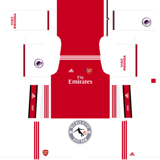 Kits Arsenal 2019 - 2020 Dream League Soccer 2019 & First Touch Soccer