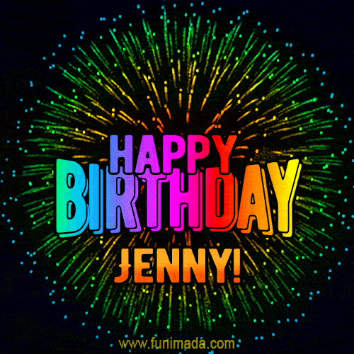 happy birthday jenny gif
