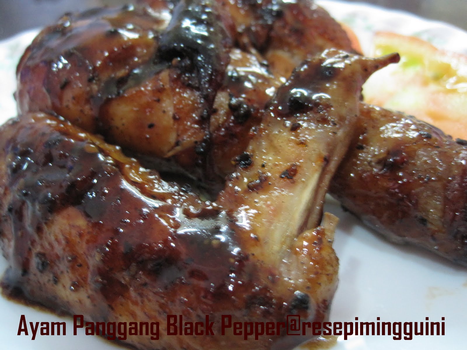 Ayam Panggang Black Pepper  Resepi Minggu Ini