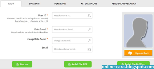 Cara Membuat Kartu Kuning Online - online-cara