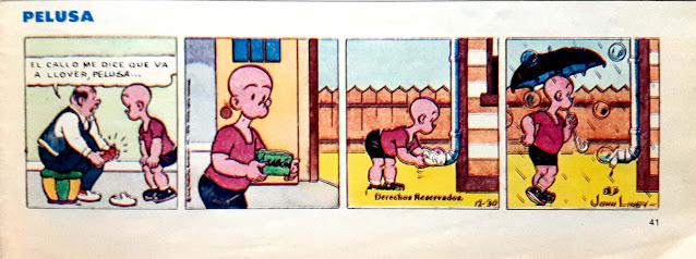 Pelusa, Henry, Carozo Pimienta, Billiken, Revista Billiken, historieta, comic, 1980.