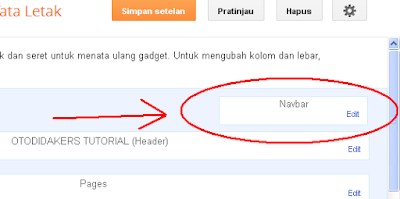 Cara Menghilangkan Widget Navbar dan Attribution Pada Blog