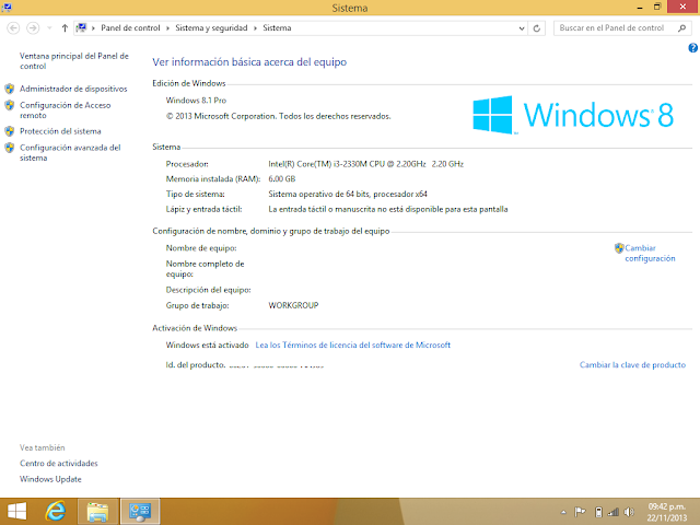 Windows 8.1 Activado permanentemente