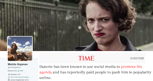 Open Letter to TIME Magazine: 'Duterte is no. 1 even without you poll'