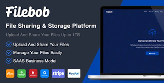 Filebob v1.7.0 - File Sharing And Storage Platform (SAAS) - nulled