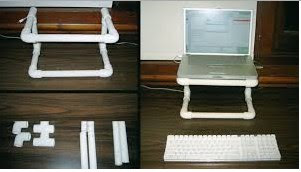 Cara membuat dudukan laptop dari paralon PVC