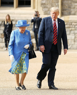 Photos: President Trump meets Queen Elizerbeth in London