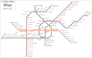 mapa metrô de viena