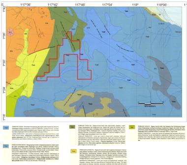 DATA GEOLOGI  BATUBARA KALIMANTAN TIMUR Desk Study PT 