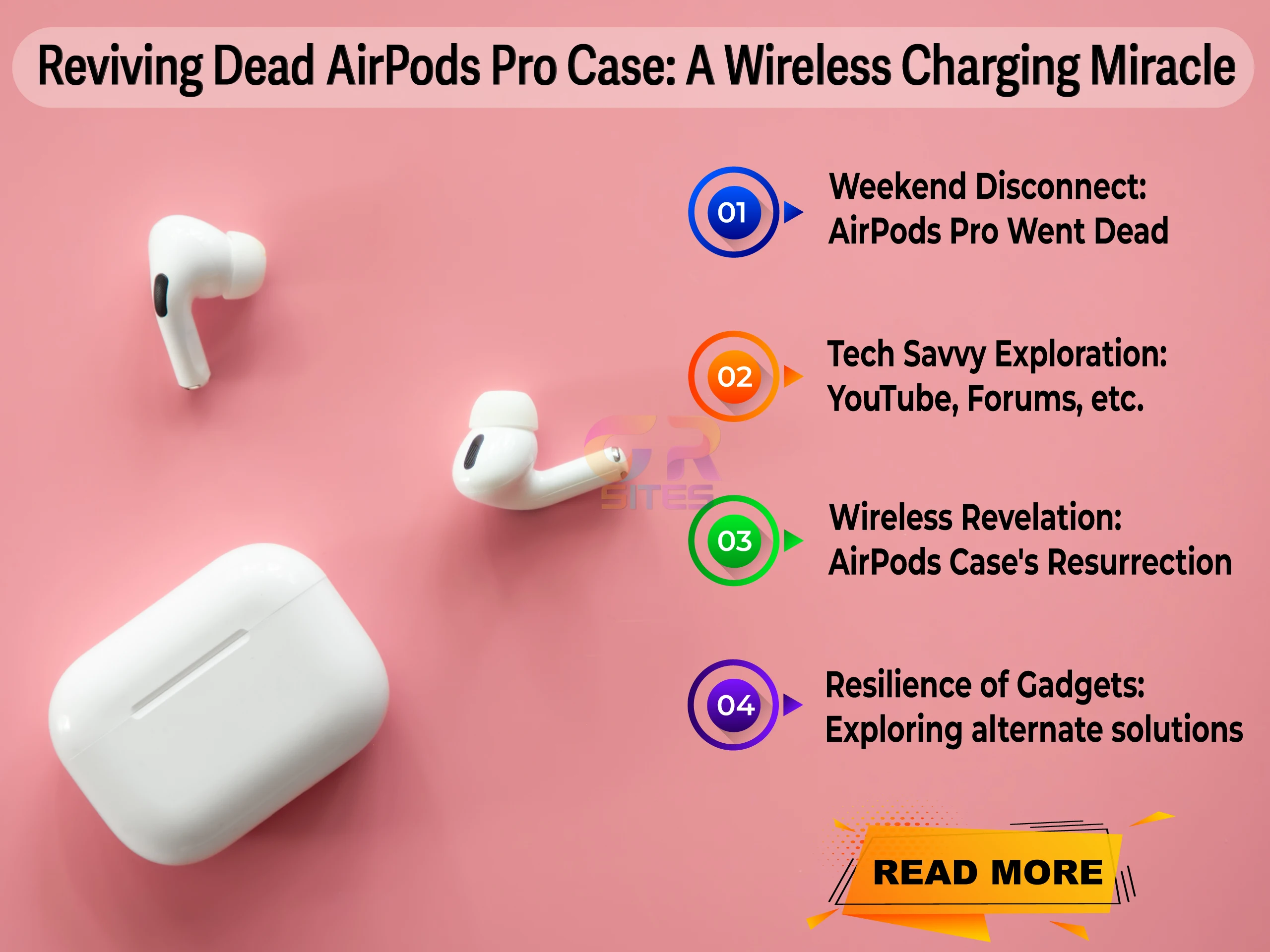 Reviving Dead AirPods Pro: A Tale of Wireless Charging Magic