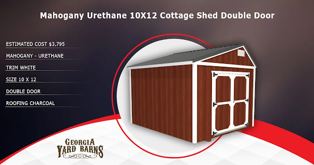 10X12 Cottage Shed