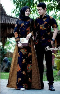 Model gamis batik untuk pesta pernikahan