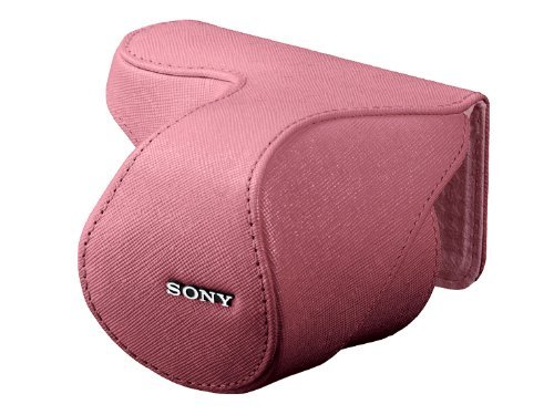 Sony Lens Case Jacket for NEX-5 NEX-3/C3 with E18-55mm F3.5-5.6 OSS (SEL1855) | LCS-EML2A P PINK
