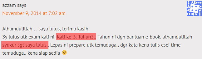 Bekas Calon PTD Dedah Sumber Rujukan Untuk Lulus Exam Online