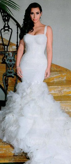 54+ Wedding Dress Kim Kardashian Style, Charming Style!