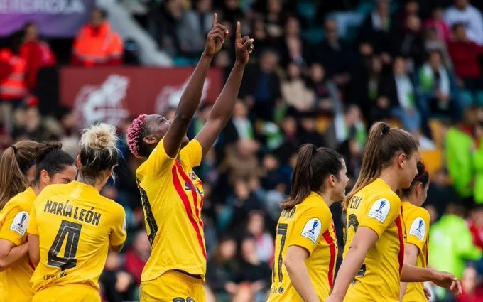 Asisat Oshoala Wins Second League Title With Barcelona Ladies