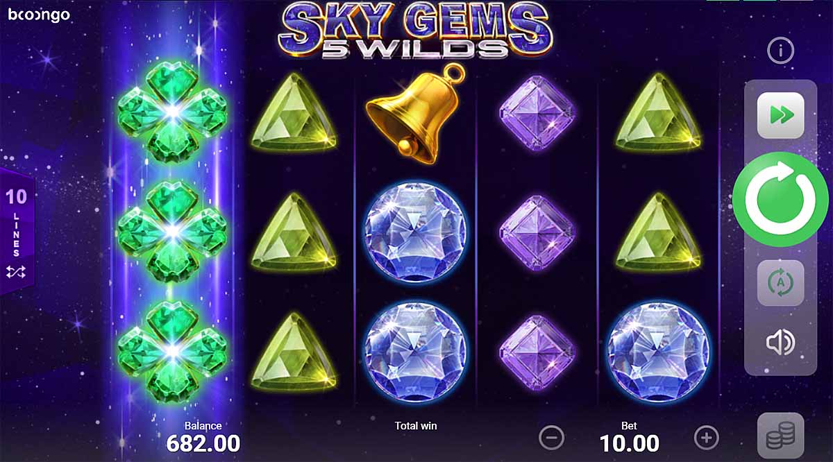 Sky Gems 5 Wilds - Demo Slot Online Booongo Games Indonesia