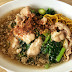 Mhee Krob Rad, or Crispy Noodles with Pork Gravy ( ราดหน้าหมู)