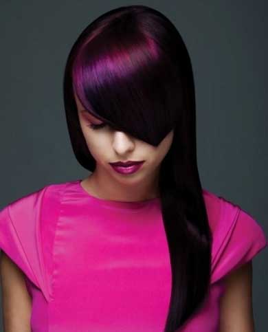 Gorgeous Punk Hair Color Idea 2014