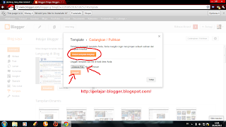 Cara Mengupload Template Di Blog
