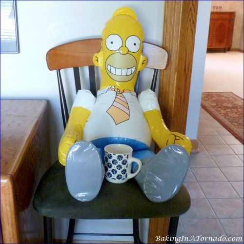 Homer Did It | picture taken by, featured on, and property of www.BakingInATornado.com | #blogging