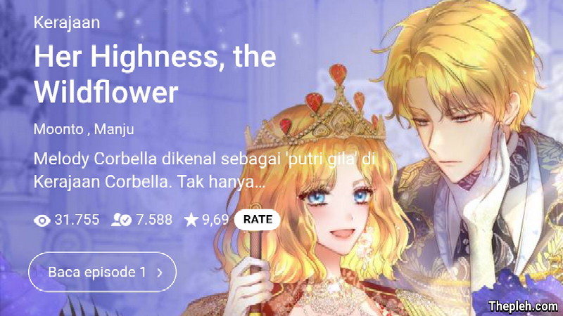 Her Highness the Wildflower Naver Webtoon