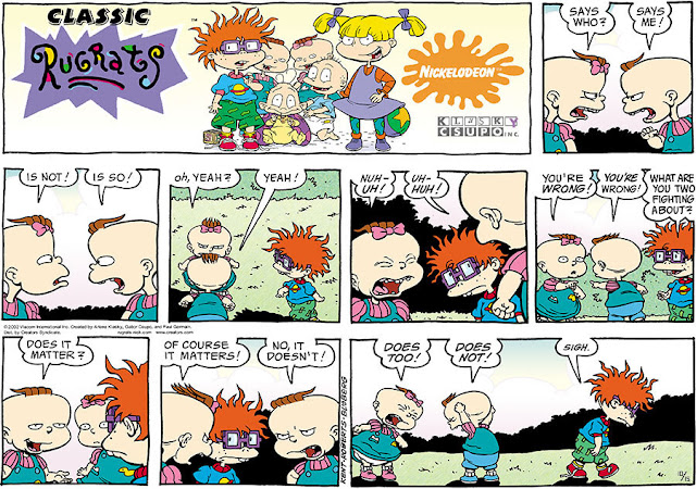 Classic Rugrats Comic Strip for October 15, 2023 | Nickelodeon