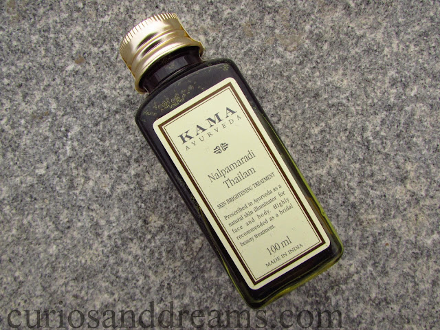 Kama Ayurveda Nalpamaradi Thailam review, Kama Ayurveda India