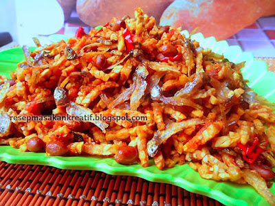 Cara Membuat Kering Tempe Teri Kacang Resep Renyah