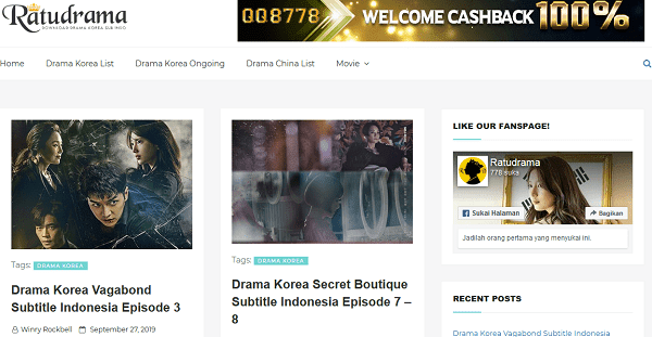 ratudrama situs download drama korea subtitle indonesia
