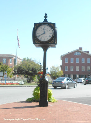 Town Clock in Gettysburg Pennsylvania 