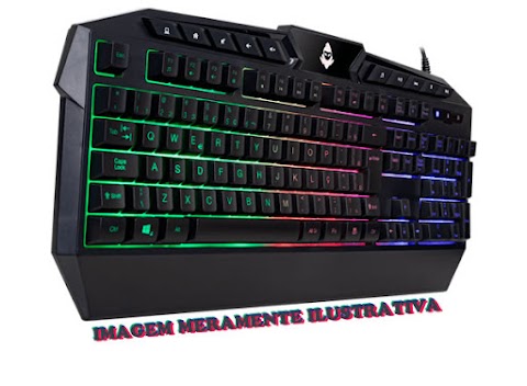 COMPRE SEU BILHETE DA RIFA DESTE TECLADO GAMER