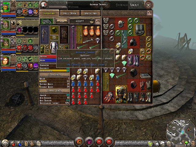 Dungeon Siege 2 - Reagents Description