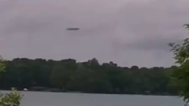 This is a spectacular UFO filmed over Lake Norman in Hager Creek North Carolina.